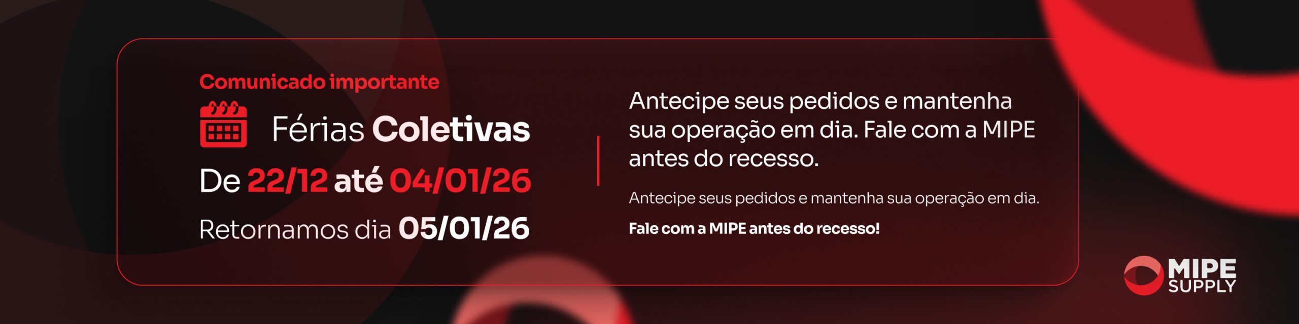 Banner 3 — Mipe Supply